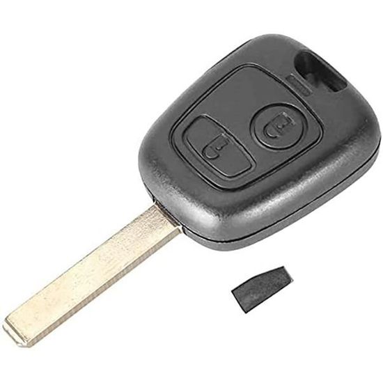 Coque De Clé Vierge Transpondeur ID46 - Pour Peugeot 207 307 308 208 607 807, Boxer, Partner, Expert