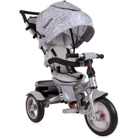 Tricycle évolutif pour bébé / enfant NEO AIR (roues gonflables) Gris