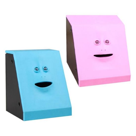 2 pcs belles boîtes créatives intelligentes bocaux pour économie d'argent tirelire objet de decoration - bibelot
