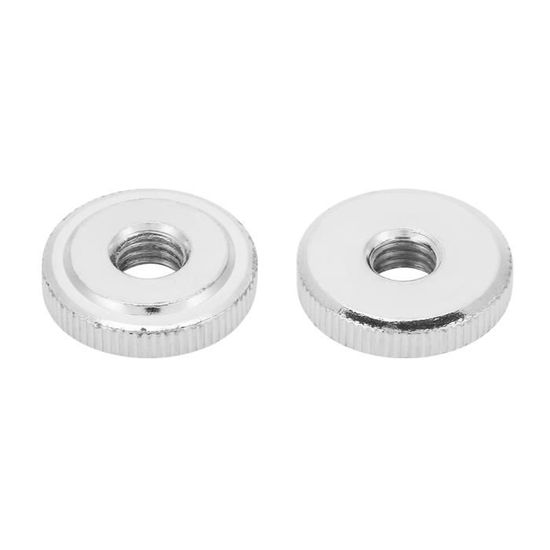 Lot De 100 écrous Moletés En Laiton M4x8mm - Filetage 0.7mm, Diamètre 6.3mm, Par Uxcell