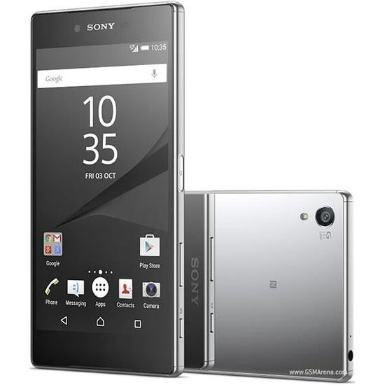 Téléphone portable Sony Xperia Z5 Premium E6853 tout neuf 3 Go 32 Go 4G LTE NFC 2160 x 3840 5,5 pouces Snapdragon 3430 mAh Téléphone