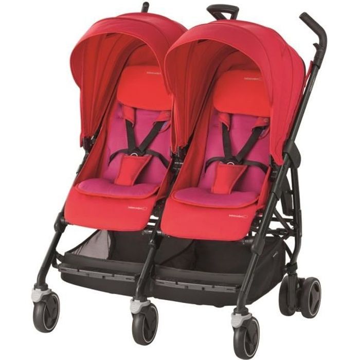 Bebe Confort Poussette Canne Double Dana For 2 Red Orchid Red Orchid Achat Vente Poussette Cdiscount