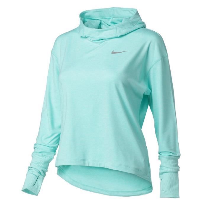 sweat nike femme verte