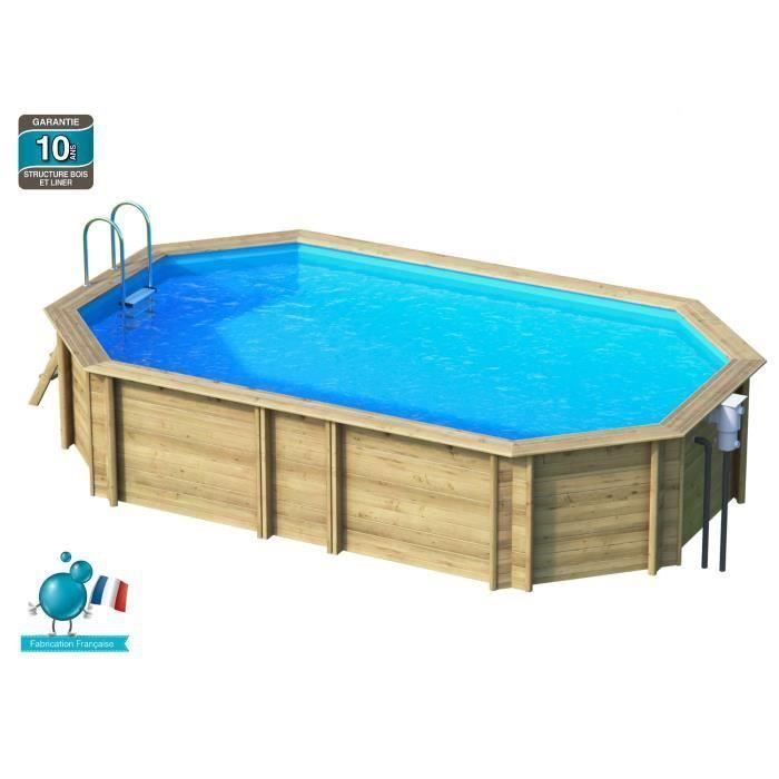 Weva Piscine Bois Octogonale 6 40 X 1 46 M Achat Vente Piscine Piscine Bois Octogonale Cdiscount