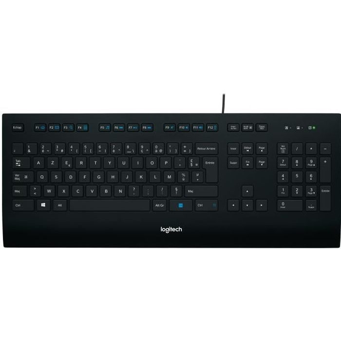 LOGITECH - Clavier filaire K280E AZERTY