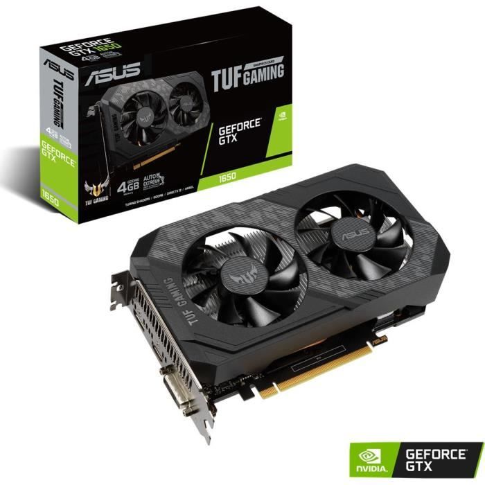 Karta graficzna Asus TUF GeForce GTX 1650 D6 Gaming 4GB GDDR6 (TUF-GTX1650-4GD6-GAMING)