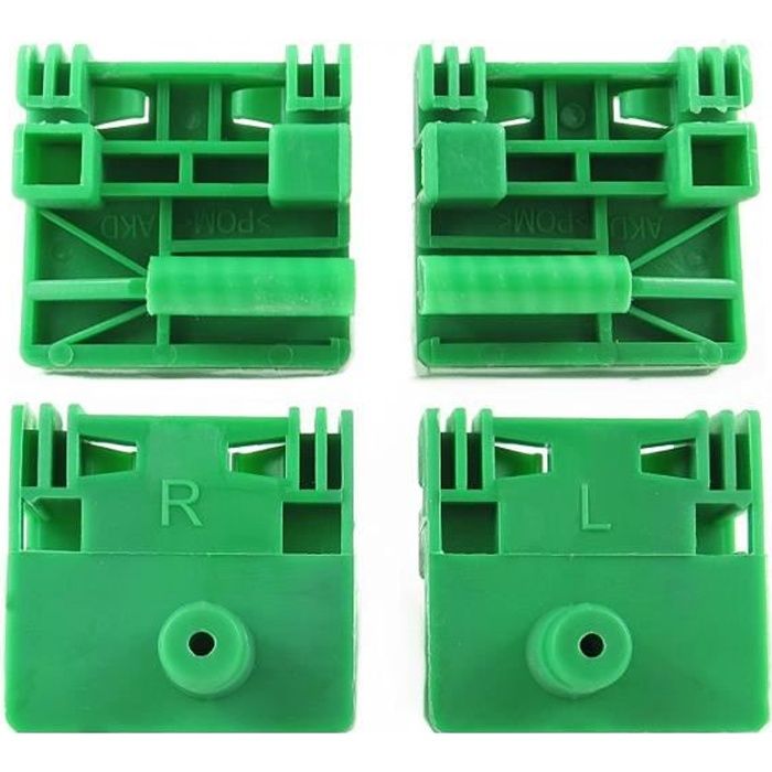 2 x Clips lève vitre Arrière Droite Gauche Renault Mégane SCENIC I phase II 1999 - 2003RENAULT LAGUNA II 2001-2007