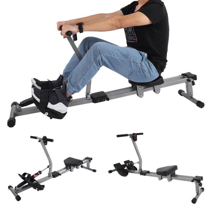 Accessoire de forme physique de gymnastique à la maison de formation de corps de rameur cardio de rameur en acier de machine-XIO