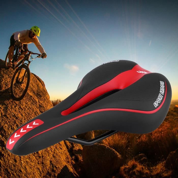 Confort Large Big Bum Bike vélo Gel Cruiser extra sportif Soft Pad Selle cycling 2285