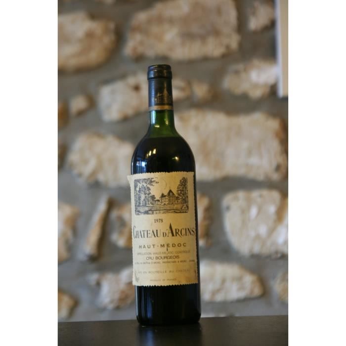 Château d'Arcins 1978 Rouge