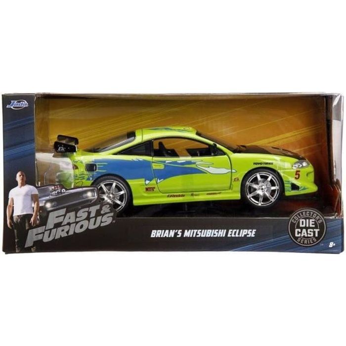 FAST & FURIOUS - BRIAN'S 1995 MITSUBISHI ECLIPSE 1:24