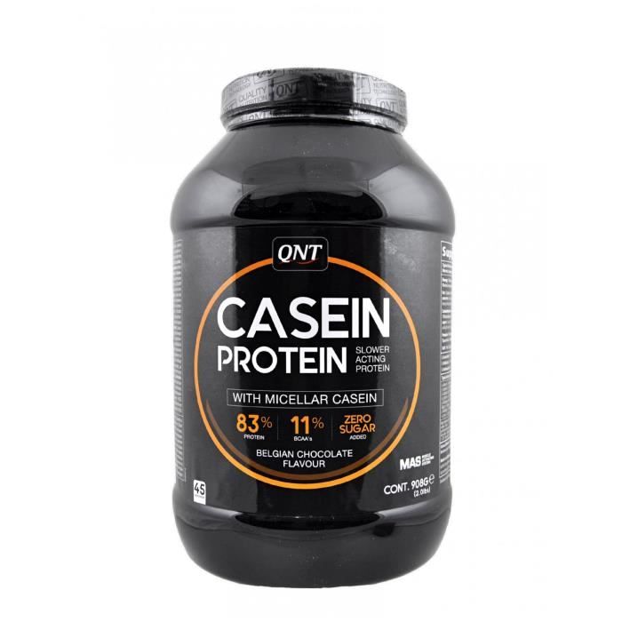 QNT - Casein Protein Quand les conditions d'entrainements de musculation s'intensifient, celles-ci doivent répondre à des objectifs