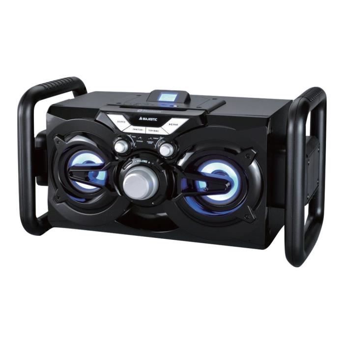 Majestic AH-242 Boombox 11 Watt noir