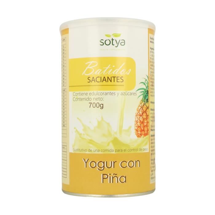 Sotya+Smoothie satiété (Yaourt - Ananas) 700 g