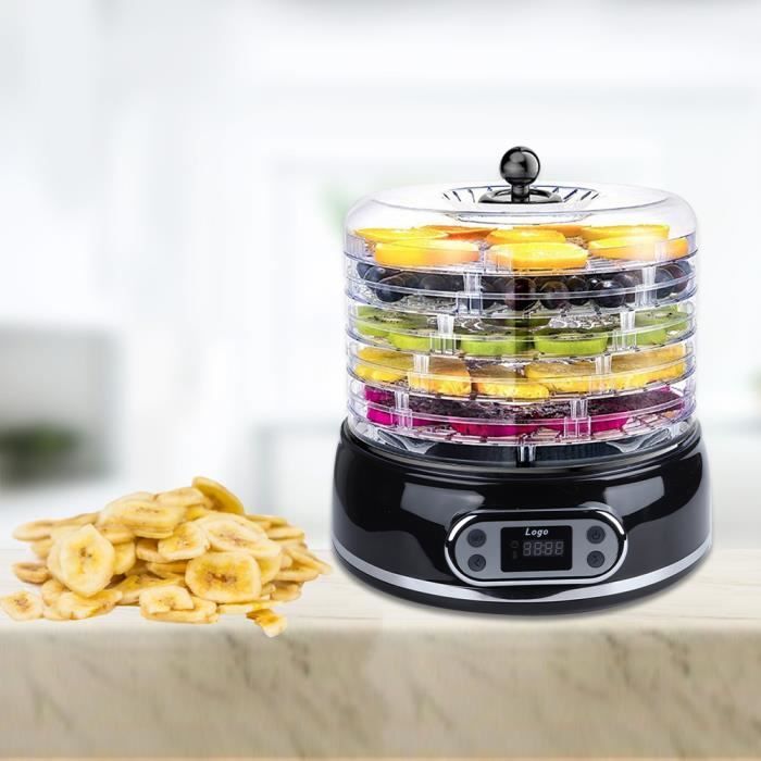 Déshydrateur de Nourriture Séchoir à Air de Légumes et Fruits Déshydratation des Petits Aliments