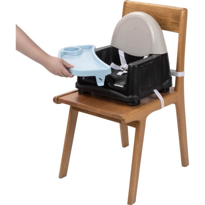 BEBECONFORT Easy care Réhausseur de chaise, De 6 mois à 3 ans (15kg), Grey patches