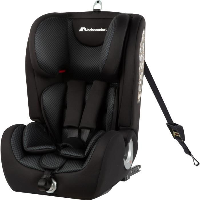 Siège auto évolutif BEBECONFORT Ever Fix, Groupe 1/2/3, Isofix avec réducteur, Pixel Black