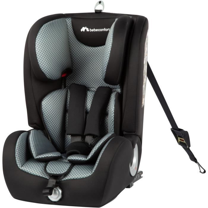 Siège auto évolutif BEBECONFORT Ever Fix, Groupe 1/2/3, Isofix avec réducteur, Pixel Grey