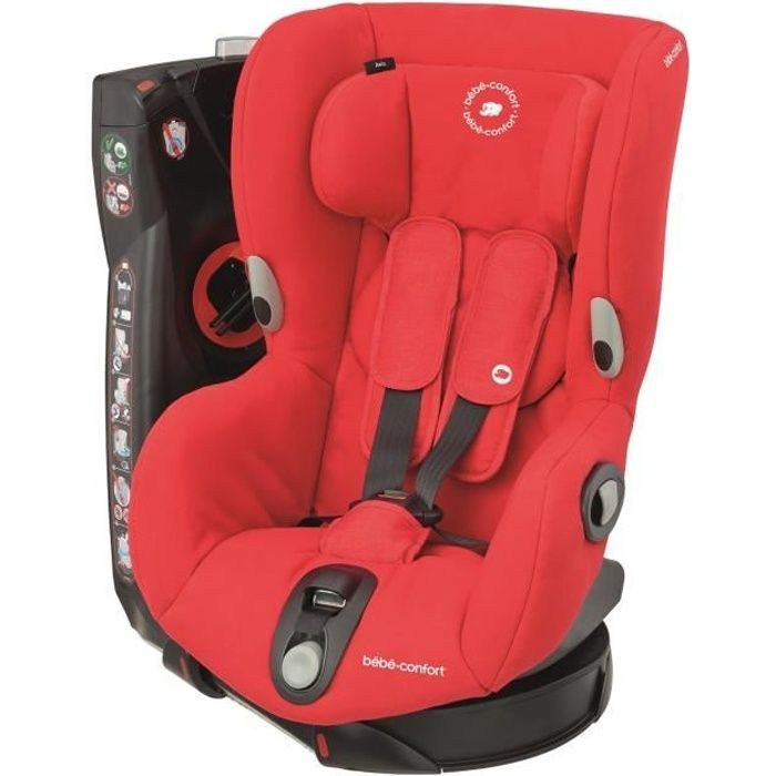 Siège auto BEBE CONFORT Axiss, Group 0+/1, Isofix, Pivotant, inclinable, Nomad Red