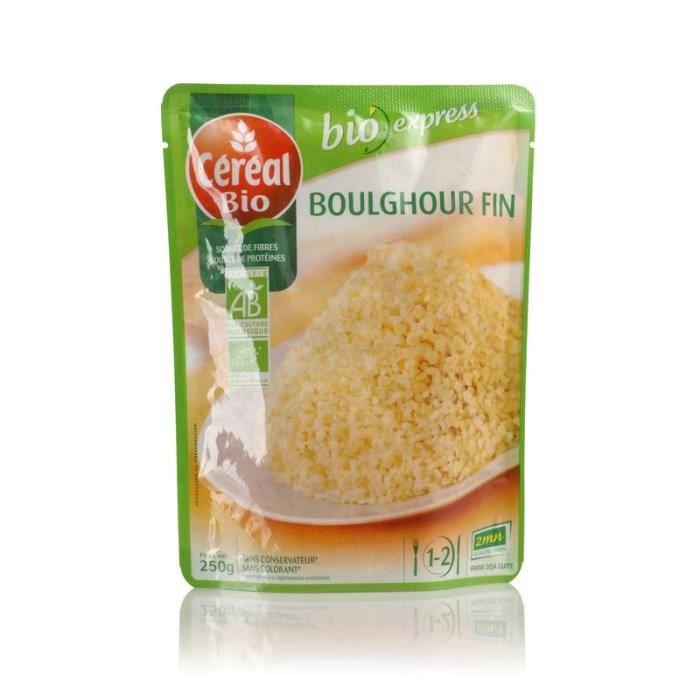 CEREAL BIO Boulghour fin - Biologique - 1 à 2 personne(s) - 250 g