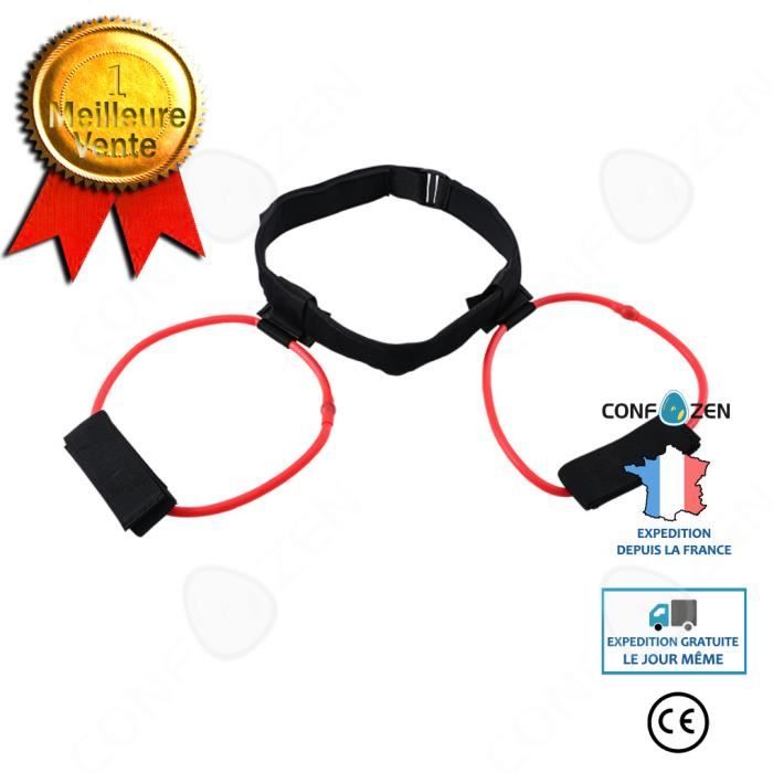 CONFO® Bande de résistance au squat Fitness Bande élastique Yoga Rally Band Home Fitness