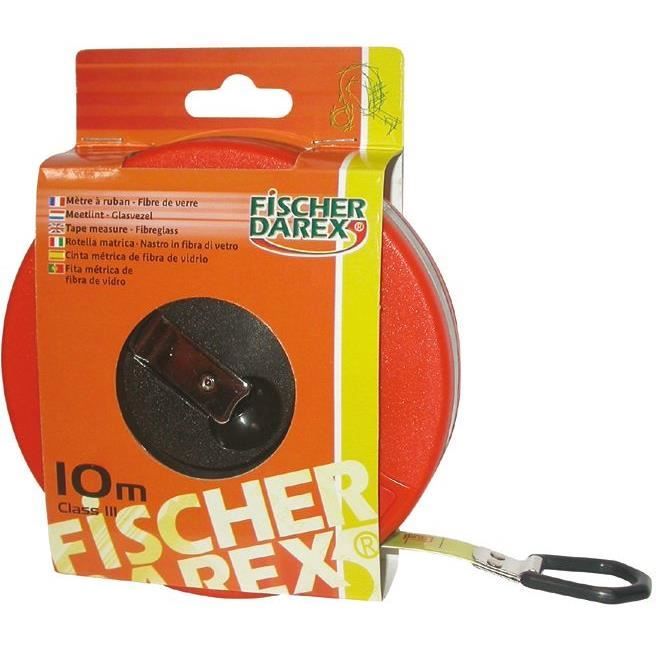 FISCHER DAREX Mètre à ruban - 10 m