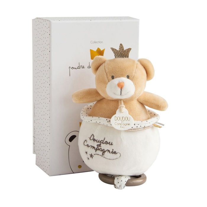 DOUDOU ET COMPAGNIE Ours petit roi - Boîte à musique