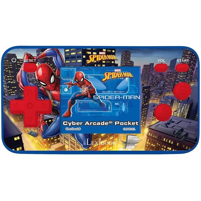 Mini Console de jeu portable pour enfant Spiderman avec 150 jeux dont 10 spider et 140 retro sport action reflexion ect Hightechnolo