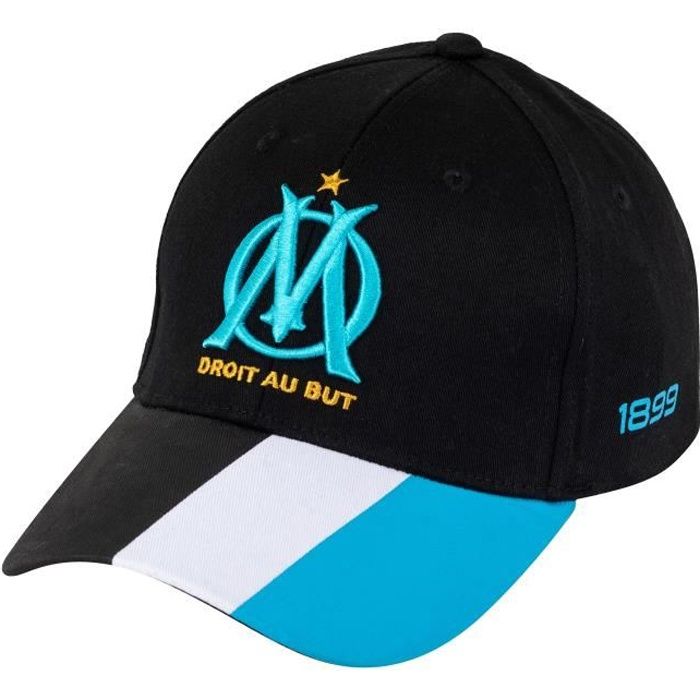 Casquette OM - Collection officielle OLYMPIQUE DE MARSEILLE - Taille réglable homme