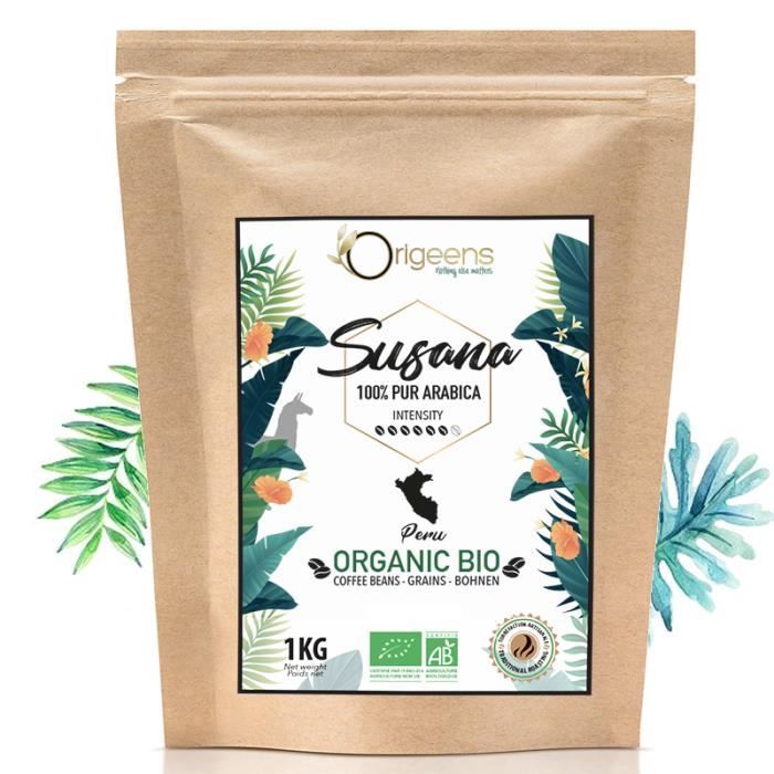 ☘️ CAFE GRAIN BIO 1kg - Café en Grain Arabica - Susana - Single Origin Pérou - Torréfaction Artisanale……