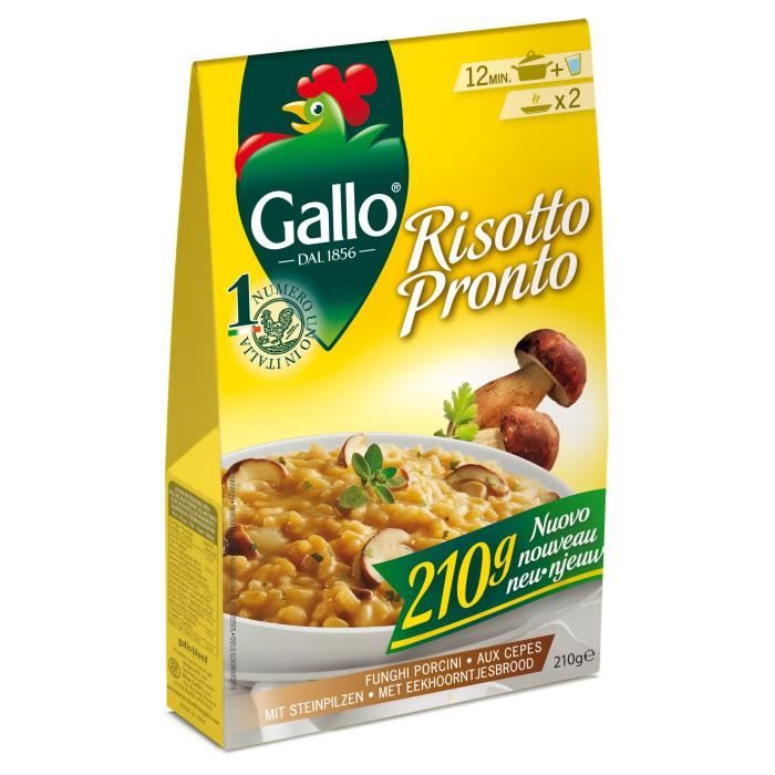 RISO GALLO Risotto Pronto Cepes 210G