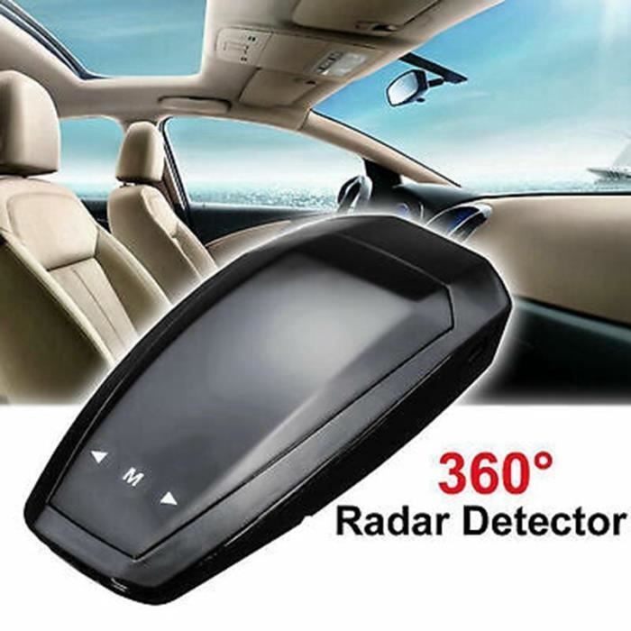 Radar de Voiture - DéTecteur VB Radar - Compteur de Vitesse Compteur de Vitesse Mobile avec éCran LED à Bouton Tactile