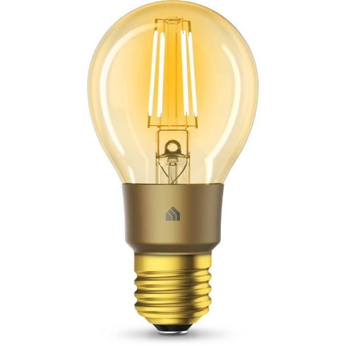TP-LINK Ampoule connectée WiFi à Filament KL60 Kasa - LED - E27 - 5 W