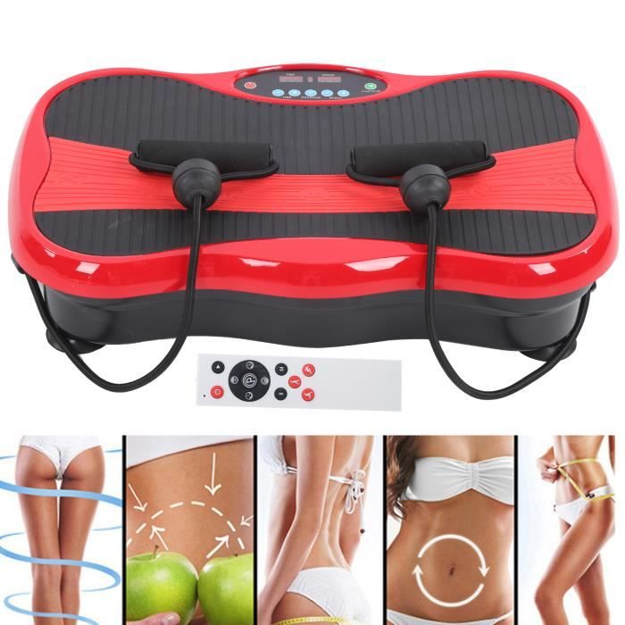 Plateforme Vibrante Oscillante Fitness pour Musculation et Perte de Poids Brûleur de Graisses SIE19