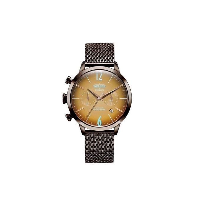 Welder Breezy Femme 38mm Bracelet Acier Inoxydable Quartz Montre WWRC606