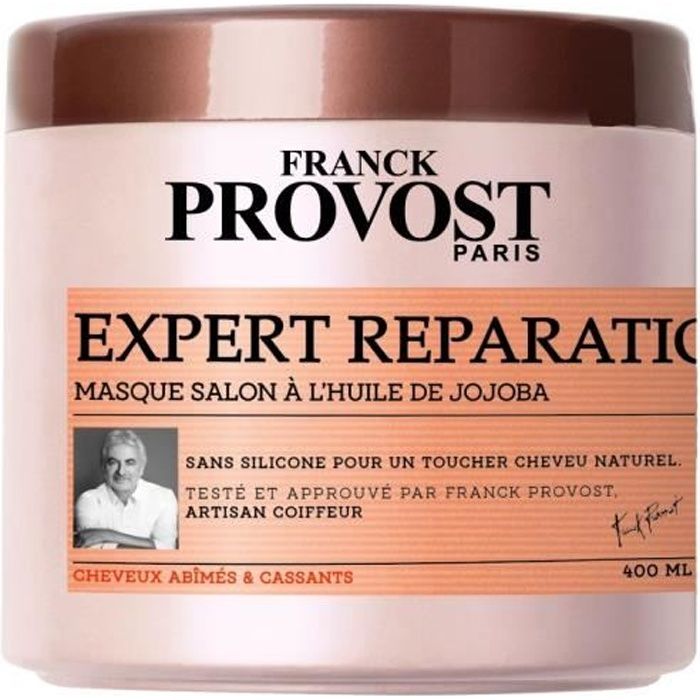 FRANCK PROVOST Masque Capillaire Expert - Réparation - 400 ml