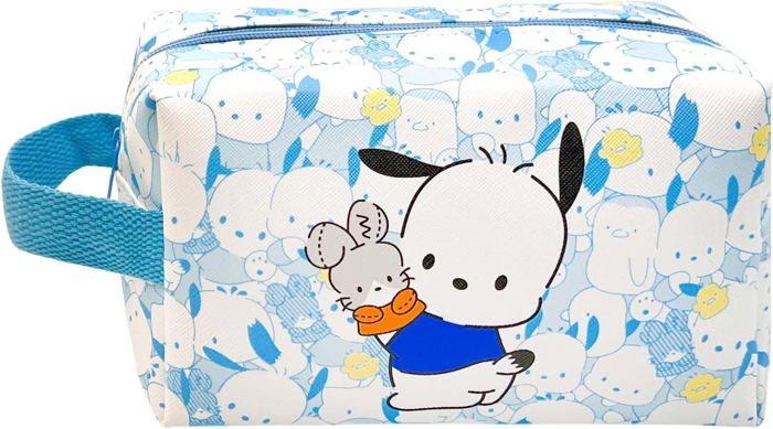 Trousse De Toilette Chaton Kawaii - Toile Durable, Multifonction - Pour Voyage, Bureau, Maquillage - Fermeture éclair Et Poignée
