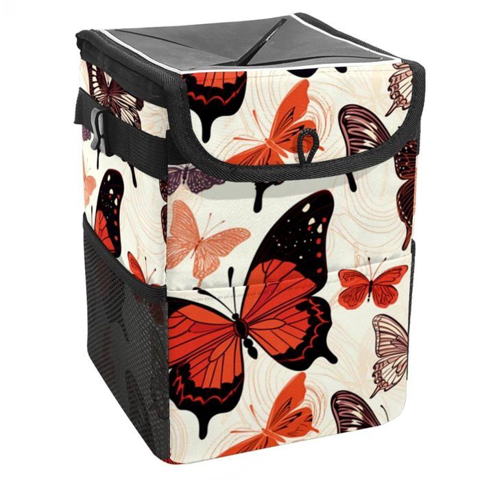 Saccone Riutilizzabile Jumbo Papillons Per Biancheria E Vestiti - 70 Litri, In Materiale Riciclato, Con Maniglie Nylon