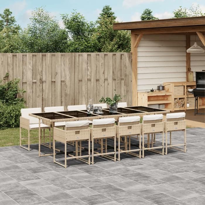 vidaXL Ensemble à manger de jardin - vue 6