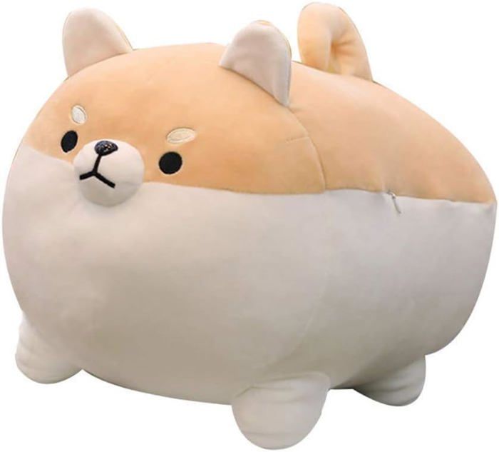 Meilleurs prix pour Jouet en peluche - Anime - Corgi - Doux - Oreiller - Marron