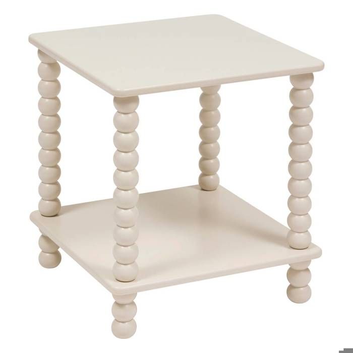 Table dappoint Chamlo ivoire 40x40cm - Atmosphera Créateur dintérieur Table dappoint Chamlo ivoire 40x40cm - Atmosphera Créateur dintérieur