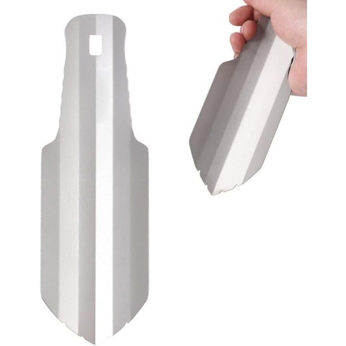 Pelle De Camping Multifonction 9 En 1 - Mini Truelle Randonnée Portable - Acier