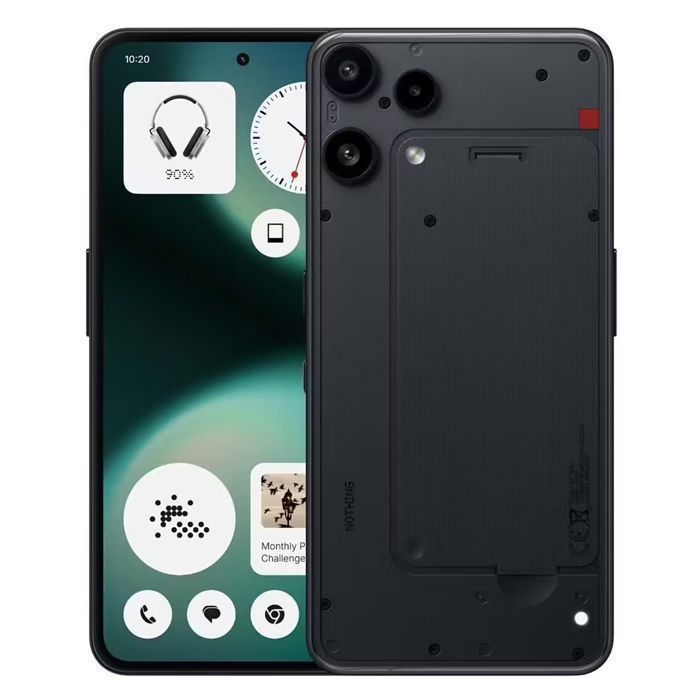 Smartphone Nothing Phone (3a) Lite 5G 8Go RAM 256Go Noir 677 AMOLED MediaTek Dimensity 7300 Pro 5000 mAh