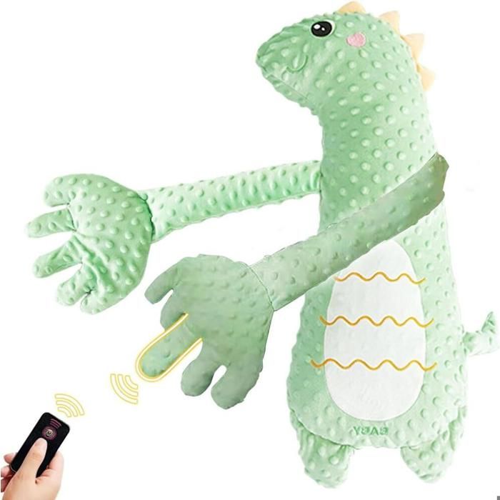 Peluche électronique pour bébé – Jouet apaisant interactif idéal pour les bébés et les jeunes enfants