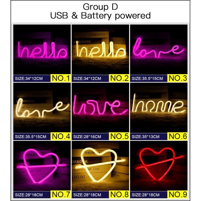 Panneau Lumineux Néon LED Hamburger USB - Enseigne Acrylique Fun Et Accrocheuse Pour Bar, Restaurant, Chambre Ou Boutique