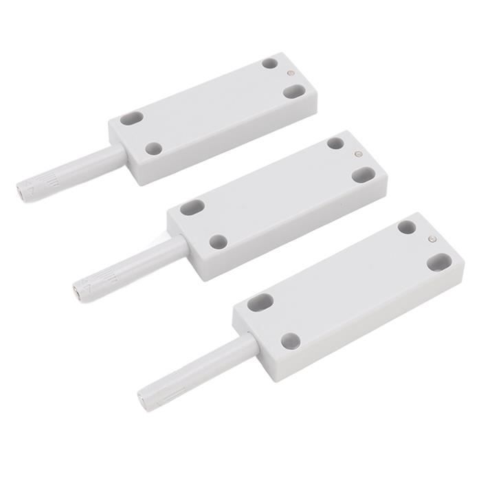 Lot De 10 Loquets Magnétiques Pour Tiroir/armoire - Blanc - Marque Uxcell - Neuf