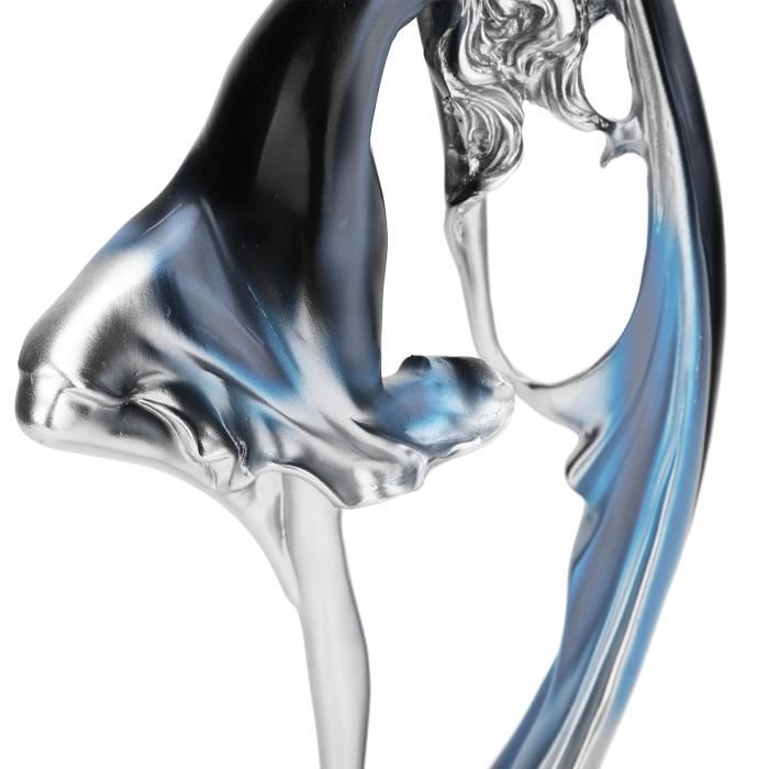 Sculpture Danseuse En Résine Bleue VALICLUD | Décoration Bureau, Maison | Cadeau Anniversaire Fille