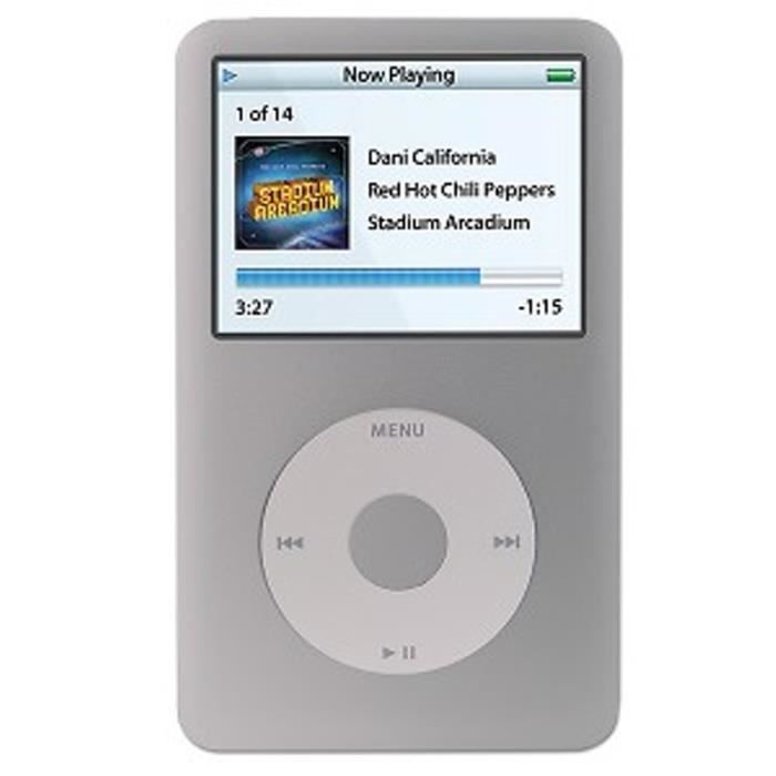 Apple iPod classic 6ème génération 80GB numérique musique - vidéo lecteur w - 2.5 \