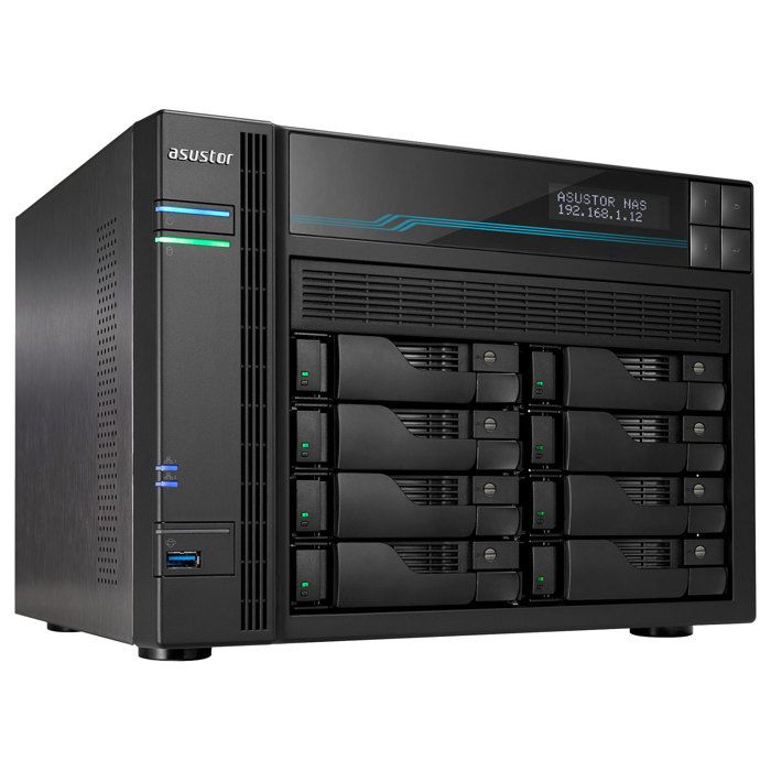 ASUSTOR AS6508T - Barebone Serveur NAS 8 baies 8 Go DDR4 Intel Atom C3538 - 2x 10 GbE + 2x 2.5 GbE ( Catégorie : Serveur NAS )