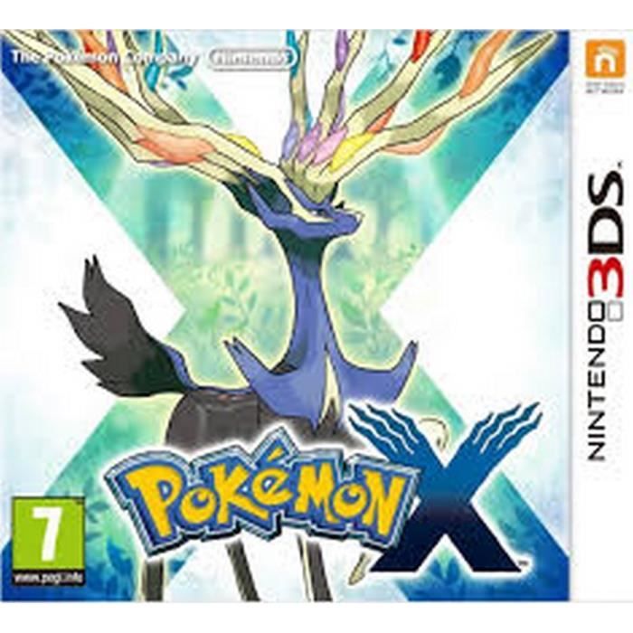 Jeu de rôle Nintendo Pokémon X Cartouche 3DS Novembre 2016